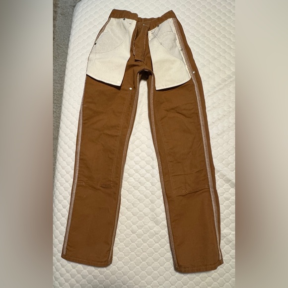 Carhartt B01-BRN Loose Original Fit Double Knee Pants – Men’s 28x32 - Picture 4 of 7